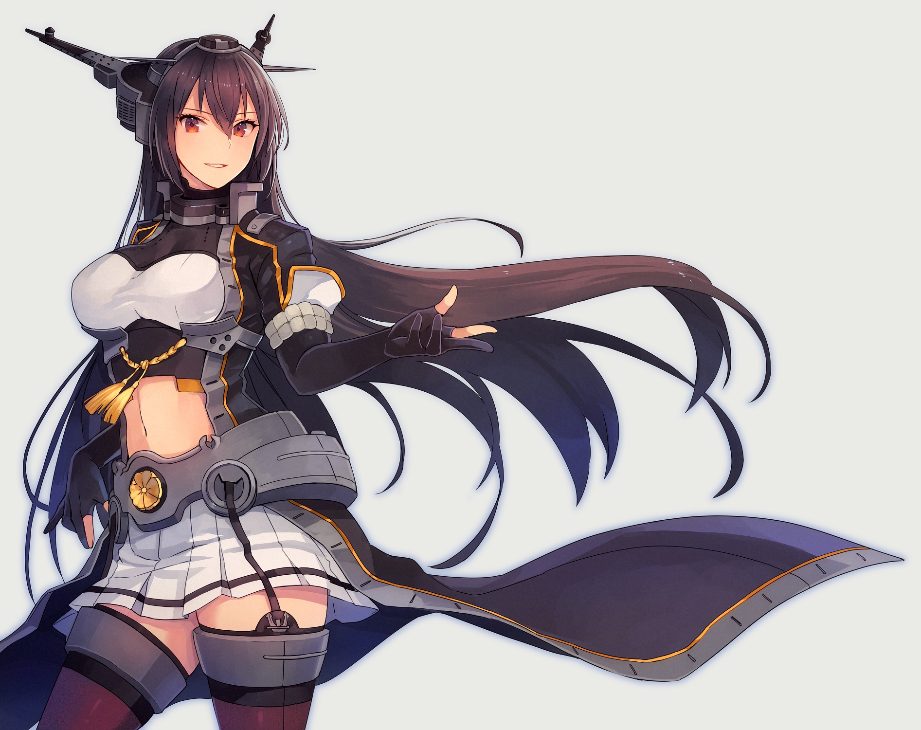 Kasumi Skchkko Kantai Collection Nagato Kancolle Stockings